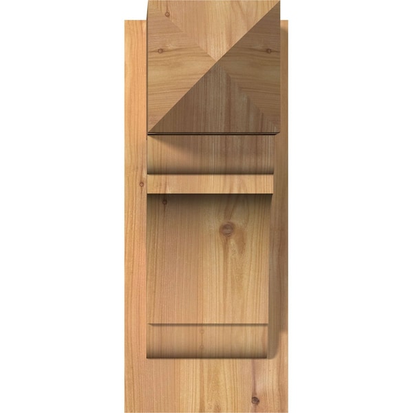 Olympic Arts & Crafts Smooth Outlooker, Western Red Cedar, 7 1/2W X 14D X 18H